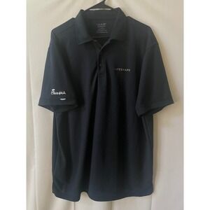 Chick-fil-A Oobe Lifeshape Men's Short Sleeve Polo Shirt Black Size Large